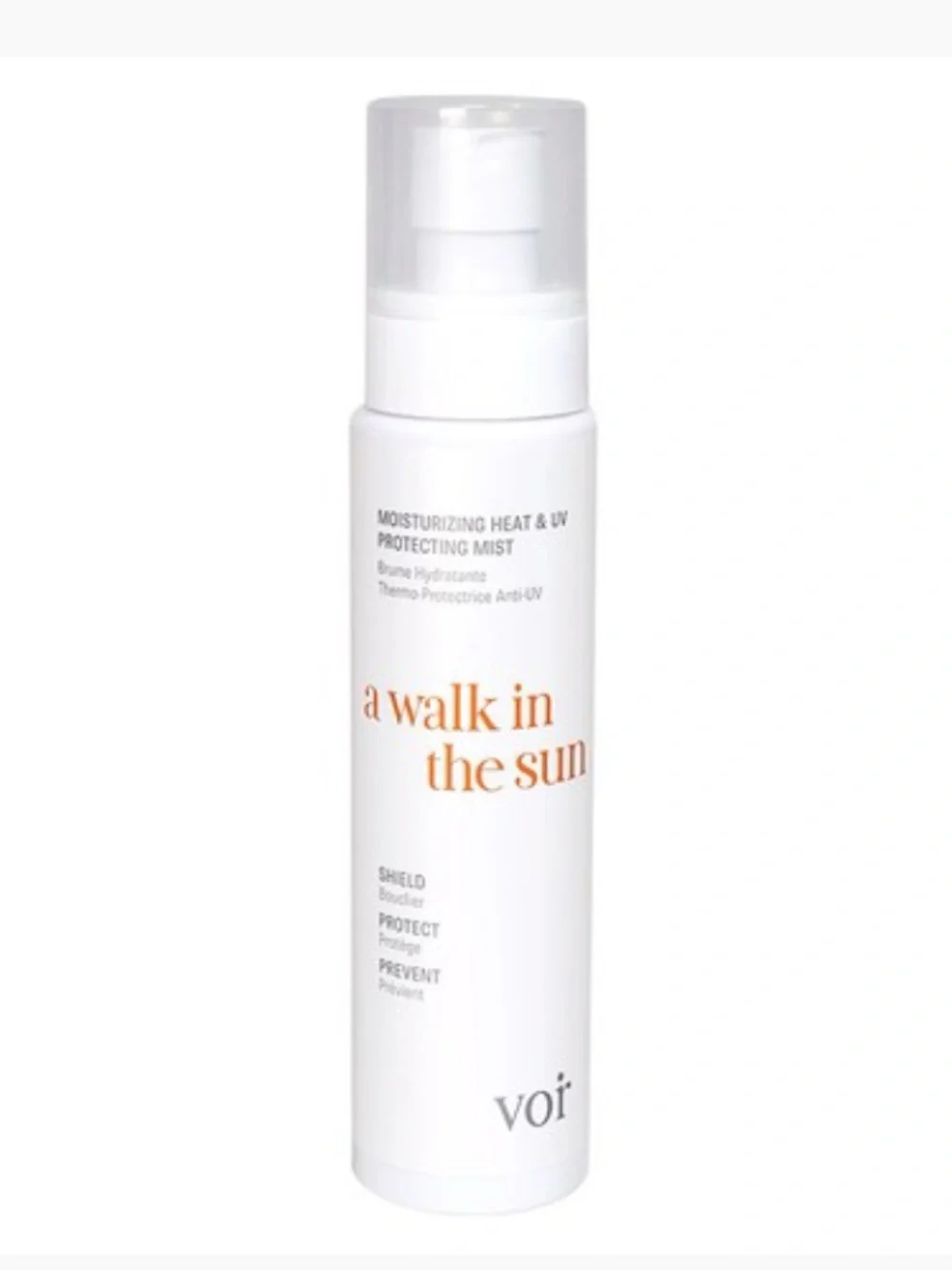 voi “a walk in the sun” Moisturizing Heat & UV Protecting Mist 150ml BRAND NEW
